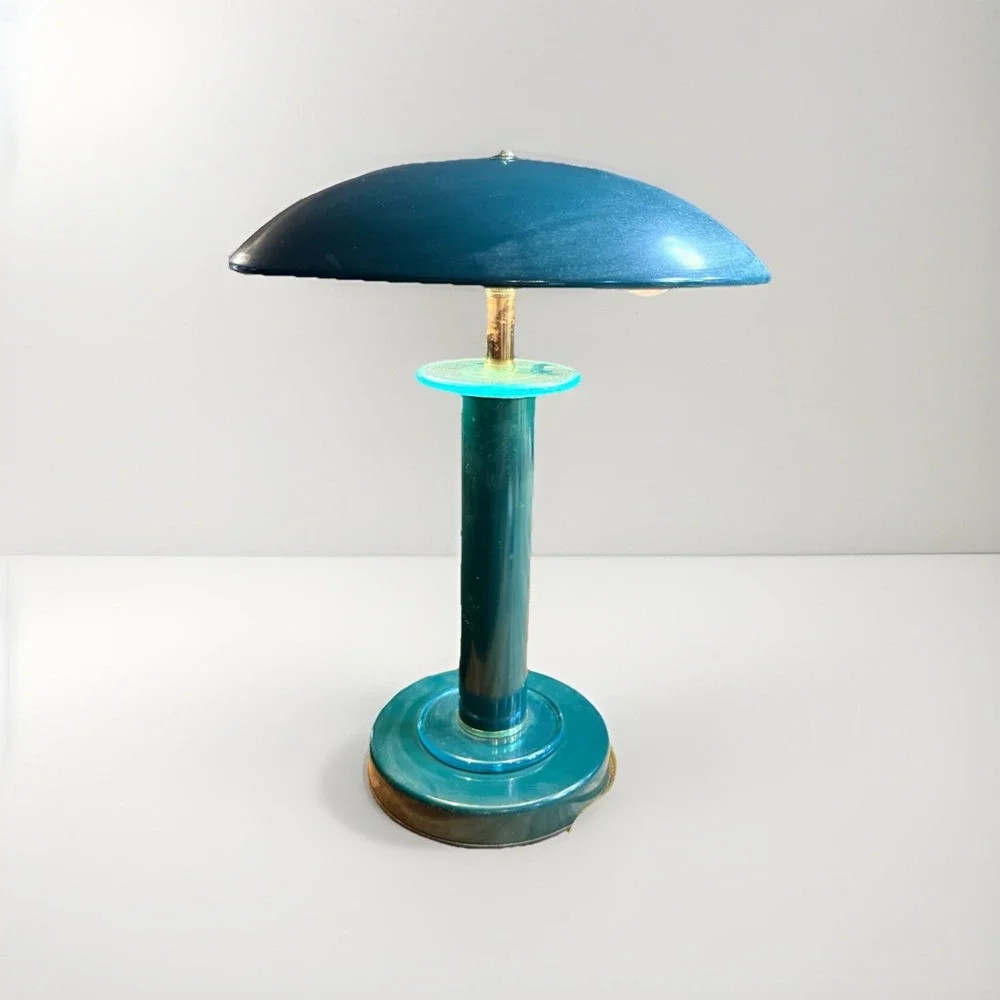 UFO Memphis Touch Lamp Light Table Desk Space Age 80s & 90s era Dome Top Modern